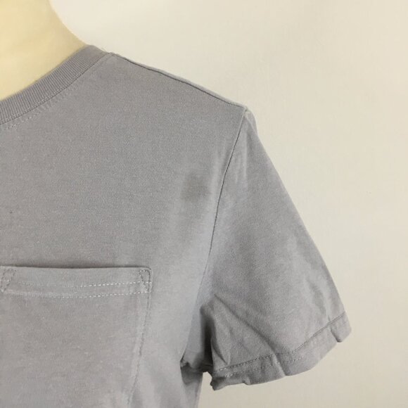 THE NORTH FACE Gray One Chest Pocket Short Sleeve Shirt Tee - Picture 9 of 10